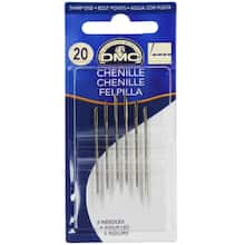 DMC Chenille Needles (1768 – 18), Pack of 6, Size 18 DMC Chenille Needles (1768 – 18), Pack of 6, Size 18